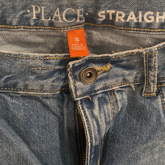 STRAIGHT CHILDRENS PLACE JEANS - Picture 2 of 2